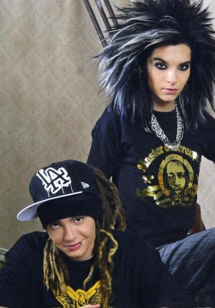 Bill Kaulitz-Trmper et Tom Kaulitz-Trmper, sont frère jumeaux